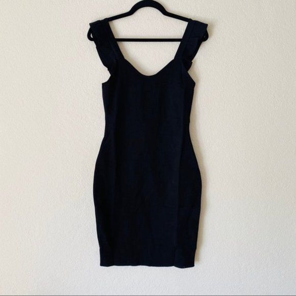 Francesca's | NWT Flutter Sleeve Dress - Picture 5 of 9